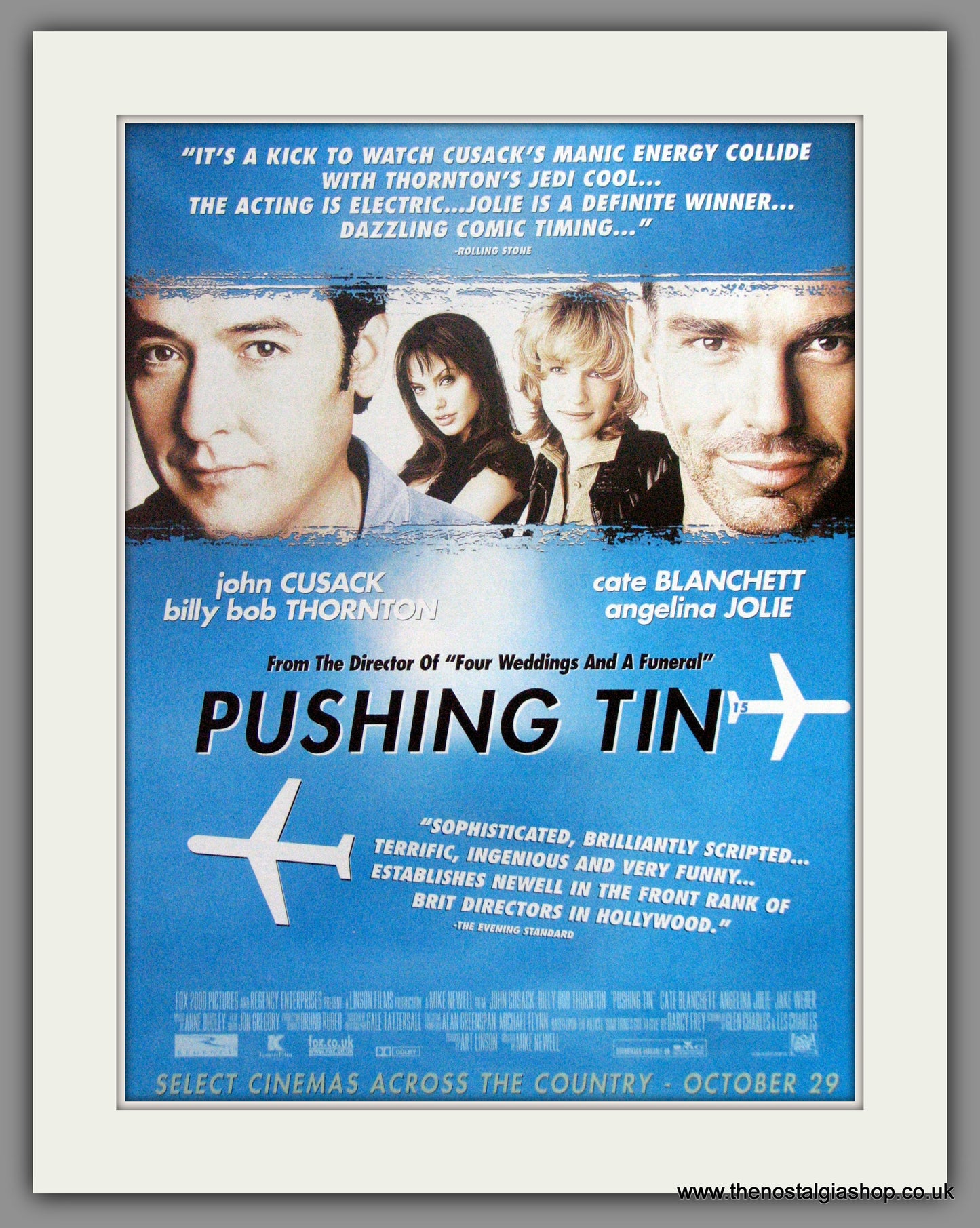 Pushing Tin. Original Advert 1999 (ref AD51452)
