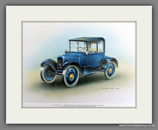 Rover Eight 1922.  Mounted Print
