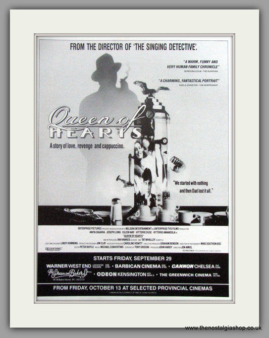 Queen Of Hearts. Original Advert 2019 (ref AD51458)