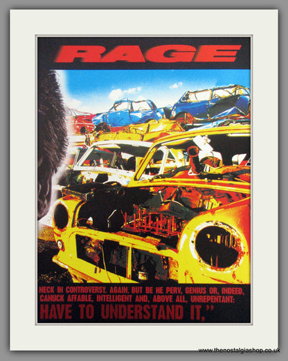 Road Rage. Set Of 2 Original Adverts 1997 (ref AD51459)
