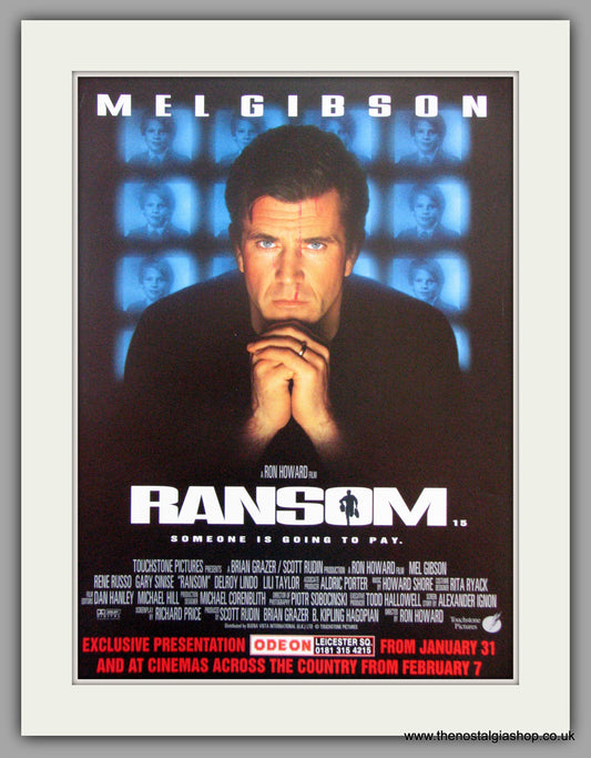 Ransom. Original Advert 1997 (ref AD51467)