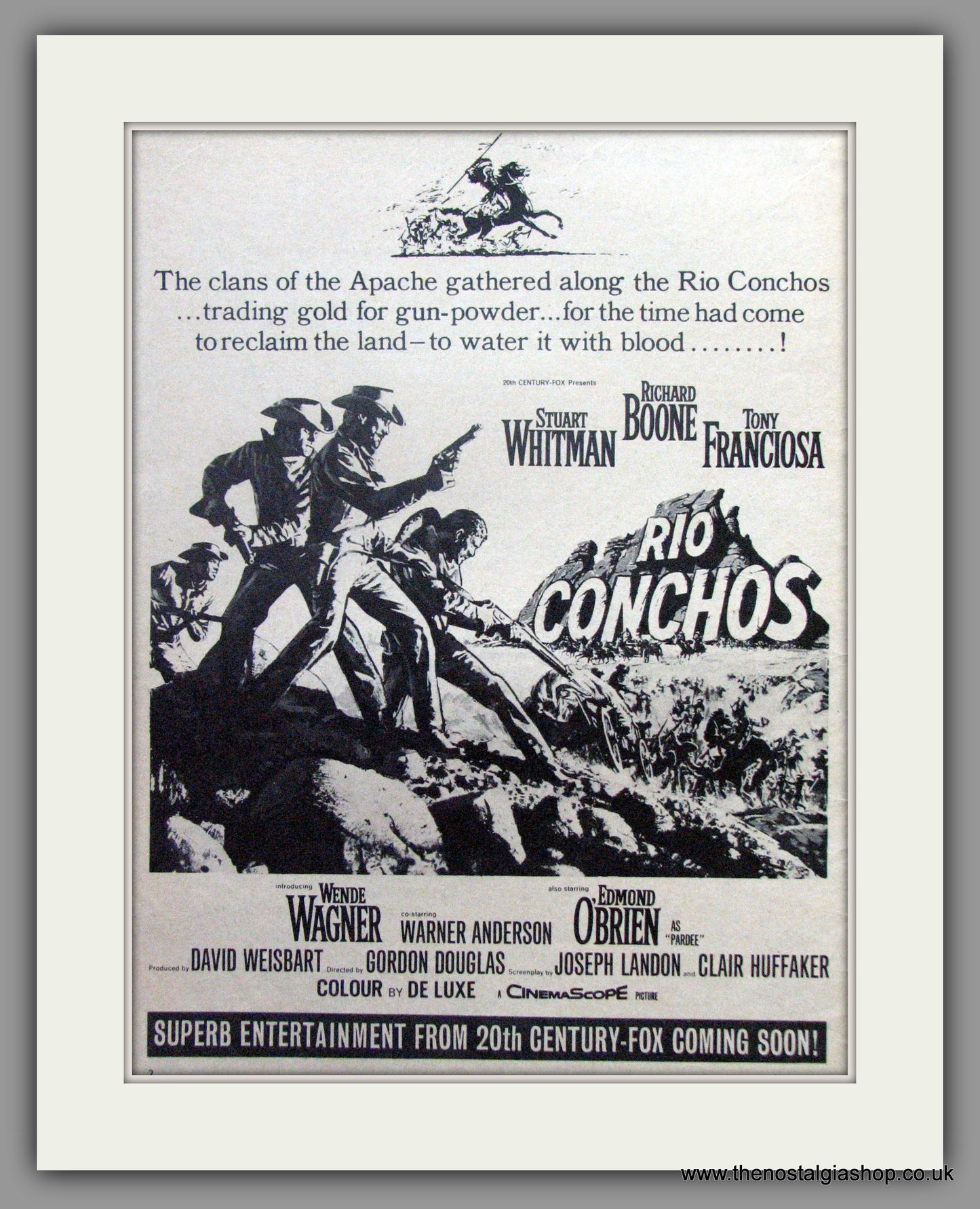 Rio Conchos. Original Advert 1965 (ref AD51490)