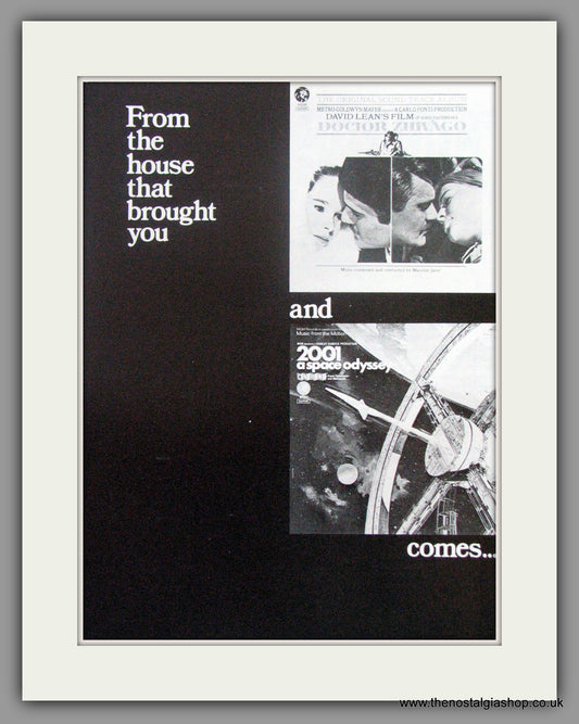 Ryan's Daughter Soundtrack. Set Of 2 Original Adverts 1971 (ref AD51517)