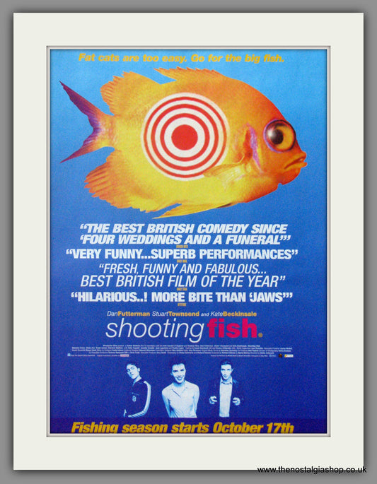 Shooting Fish. Original Advert 1997 (ref AD51651)