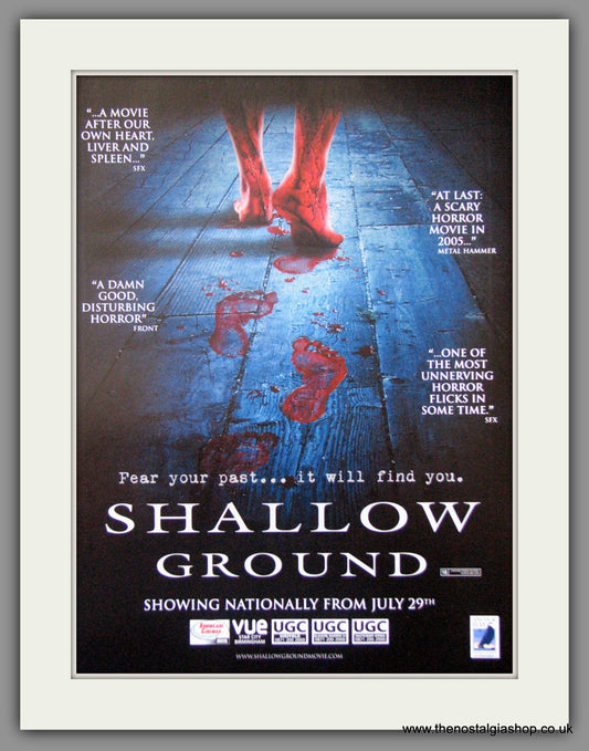 Shallow Ground. Original Advert 2005 (ref AD51733)