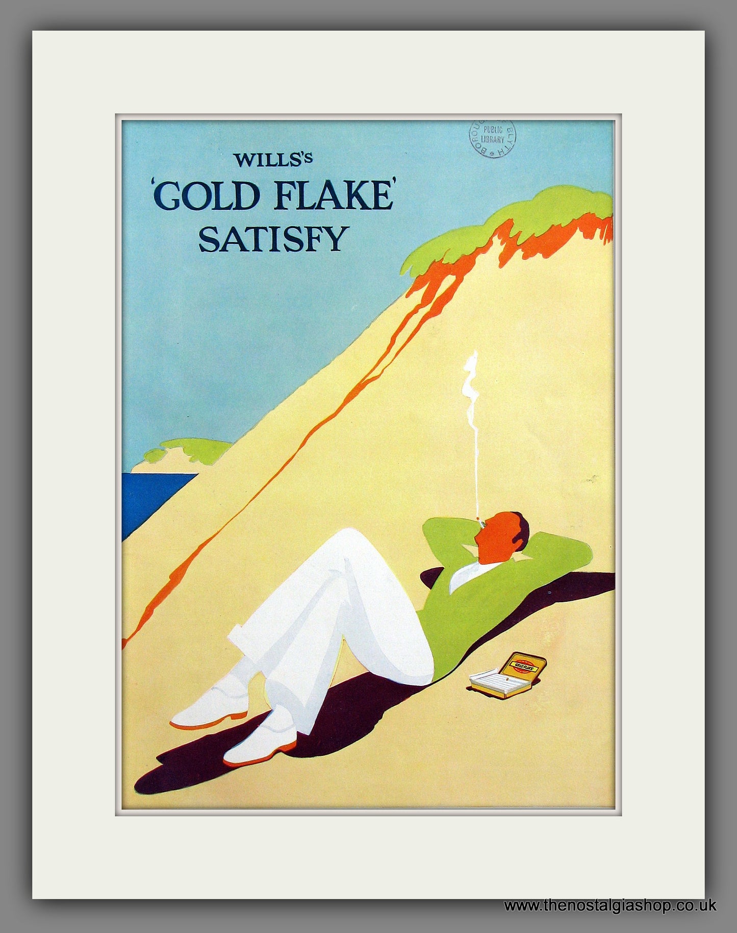 Wills's Gold Flake Cigarettes Original Advert 1930 (ref AD300059)