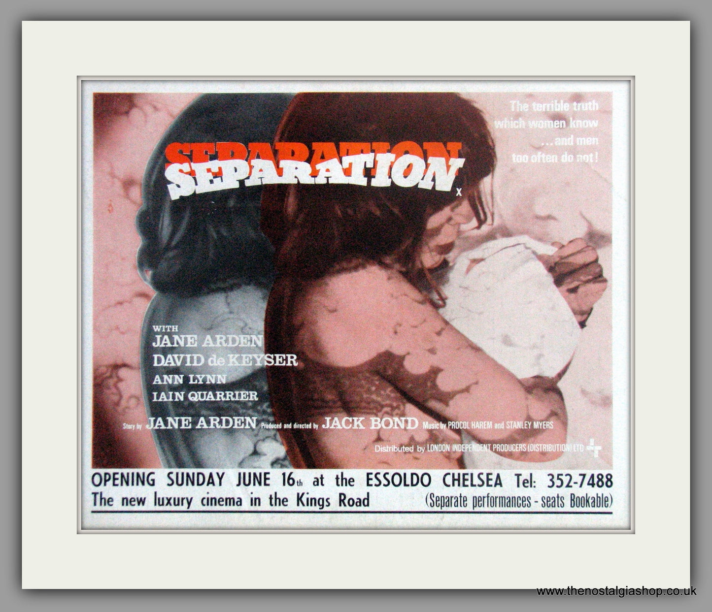 Separation. Original Advert 1968 (ref AD51743)