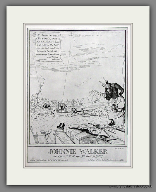 Johnnie Walker Whisky Original Advert 1931 (ref AD300083)