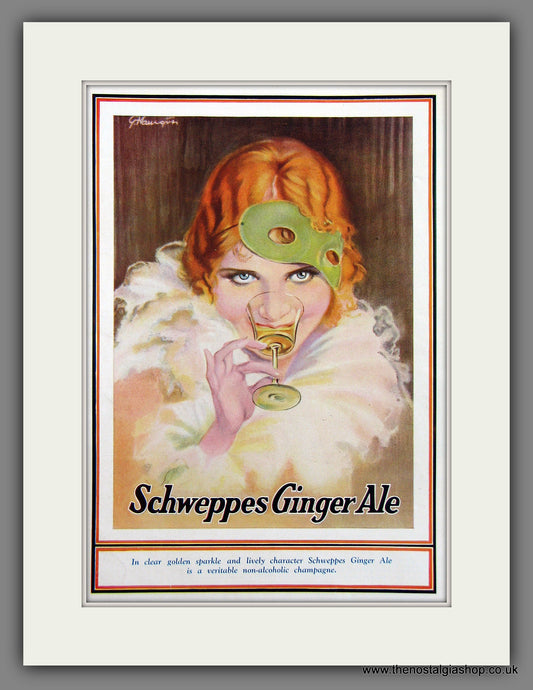 Schweppes Ginger Ale. Original Advert 1931 (ref AD300104)