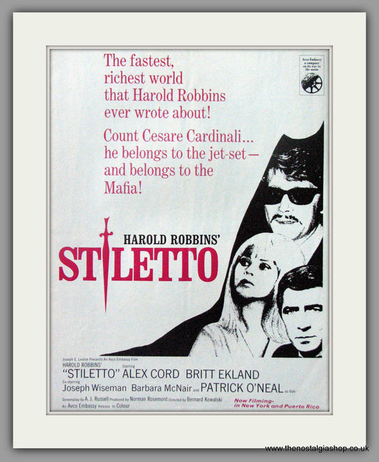 Stiletto. Original Advert 1968 (ref AD51770)