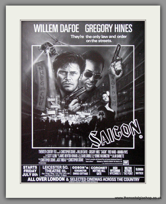 Saigon. Original Advert 1988 (ref AD51774)