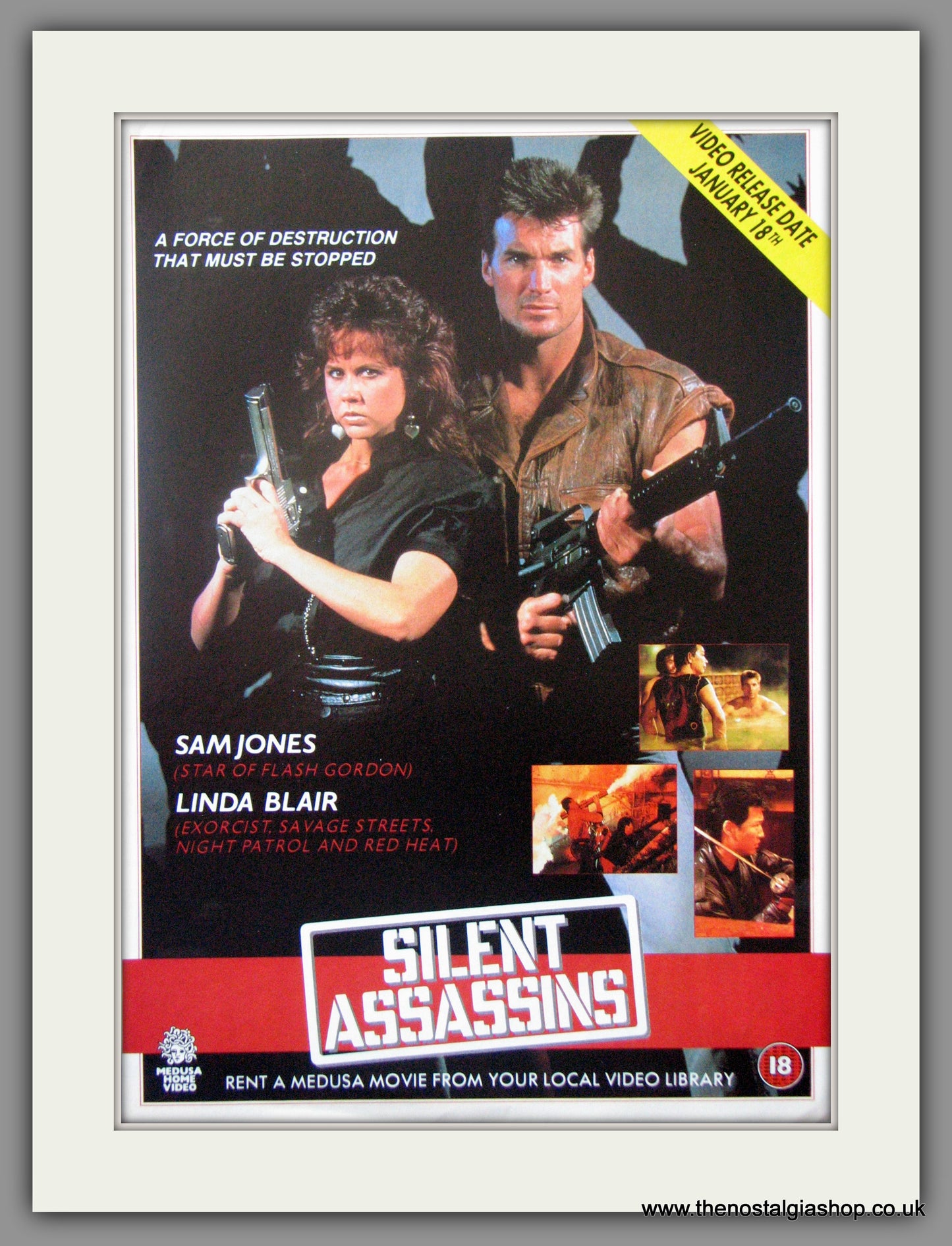 Silent Assassins. Original Advert 1988 (ref AD51785)