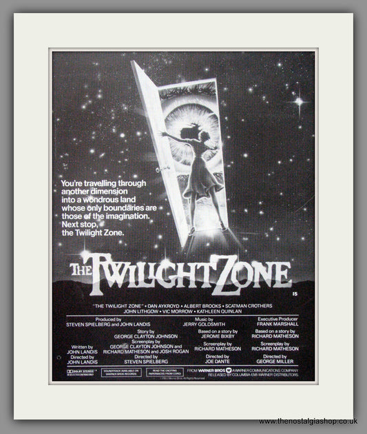 Twilight Zone (The). Original Advert 1983 (ref AD51809)