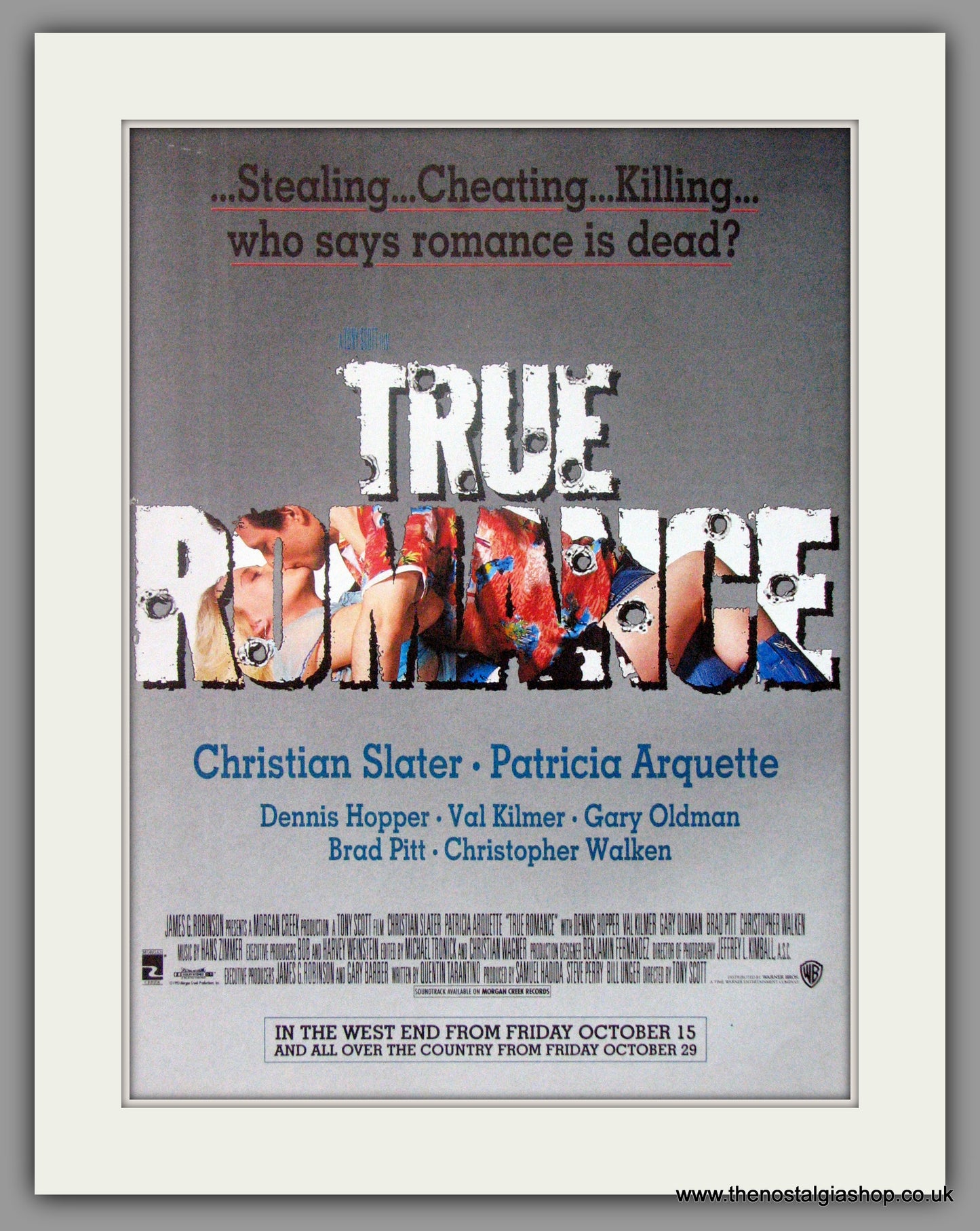 True Romance. Original Advert 1993 (ref AD51841)