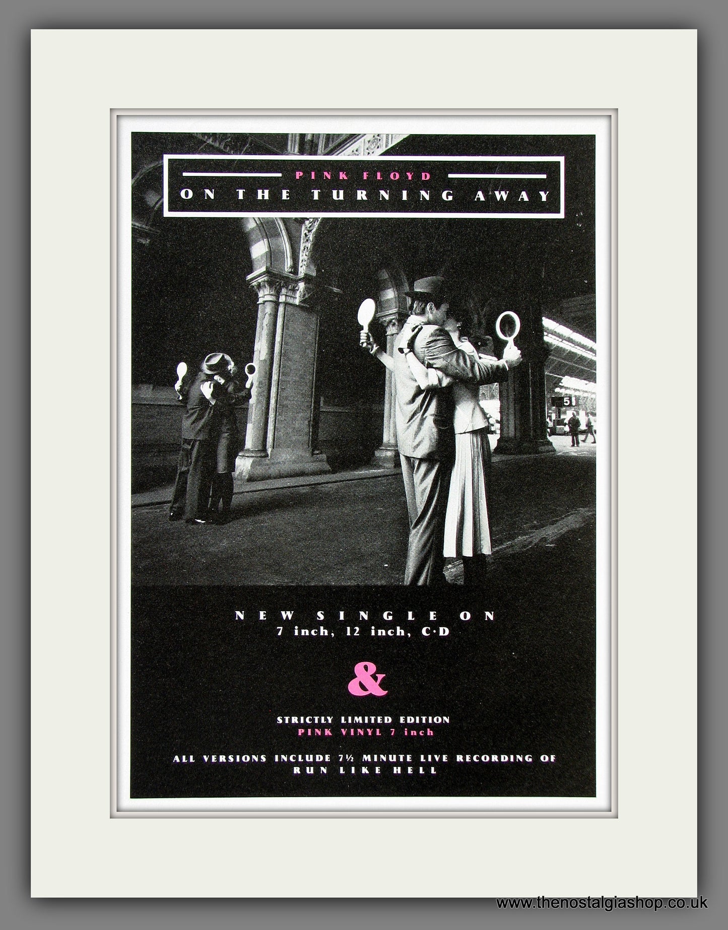 Pink Floyd. On The Turning Away. Original Music Advert 1987 (ref AD55789)