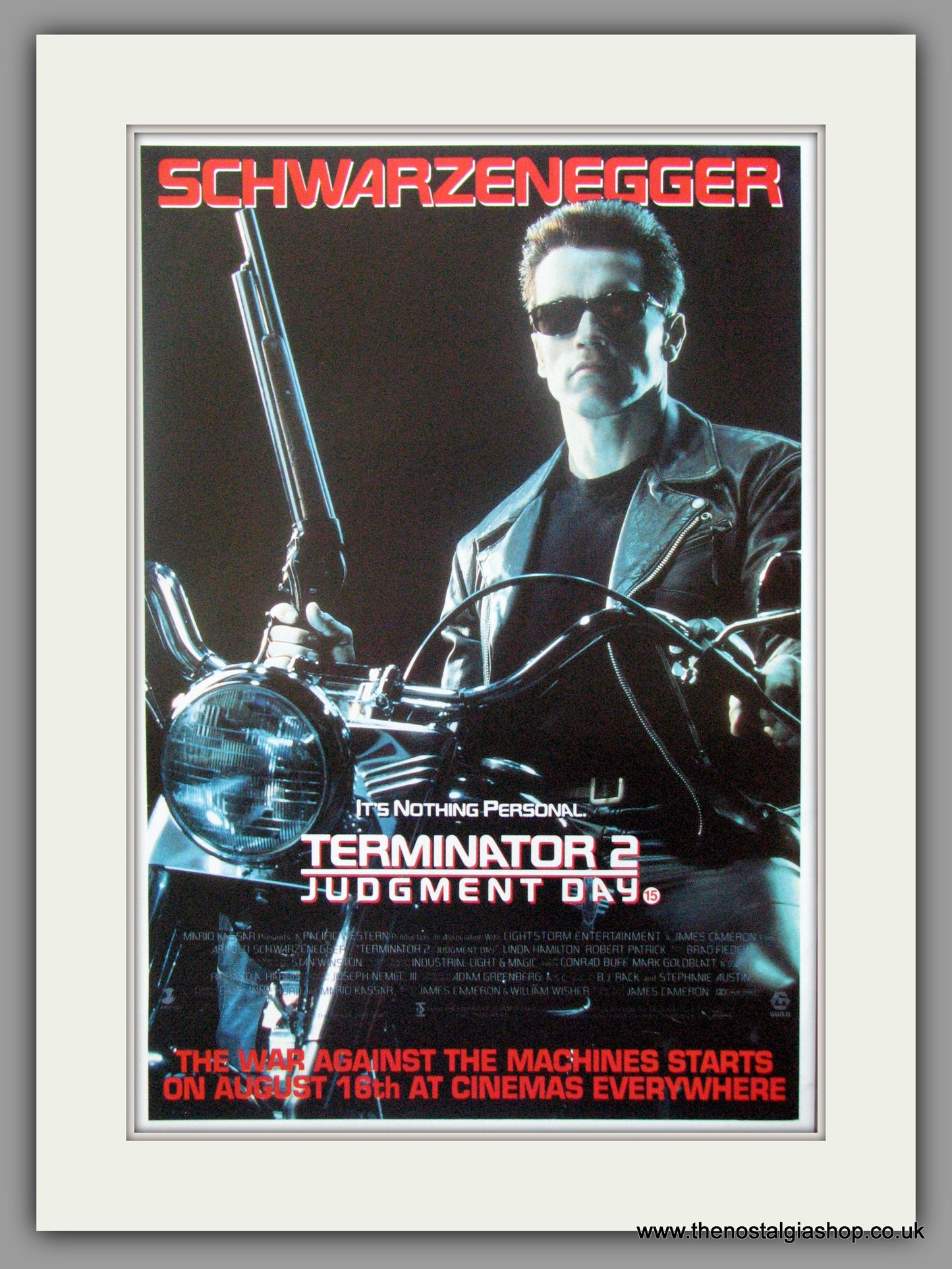 Terminator 2 (The) Judgement Day. Original Advert 1991 (ref AD51845)