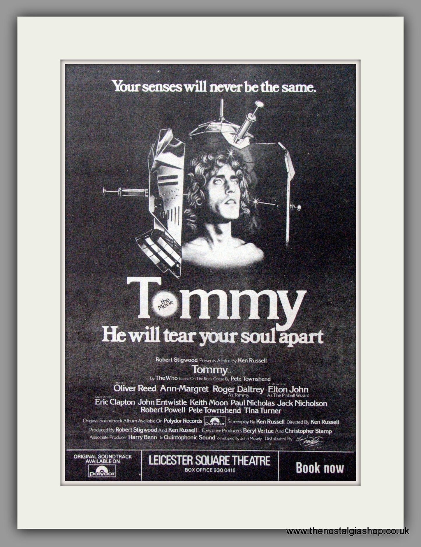 Tommy. Original Advert 1975 (ref AD51846)