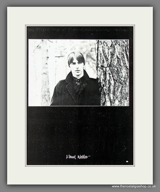 Paul Weller. Smash Hits '87. Vintage Advert 1987 (ref AD55751)