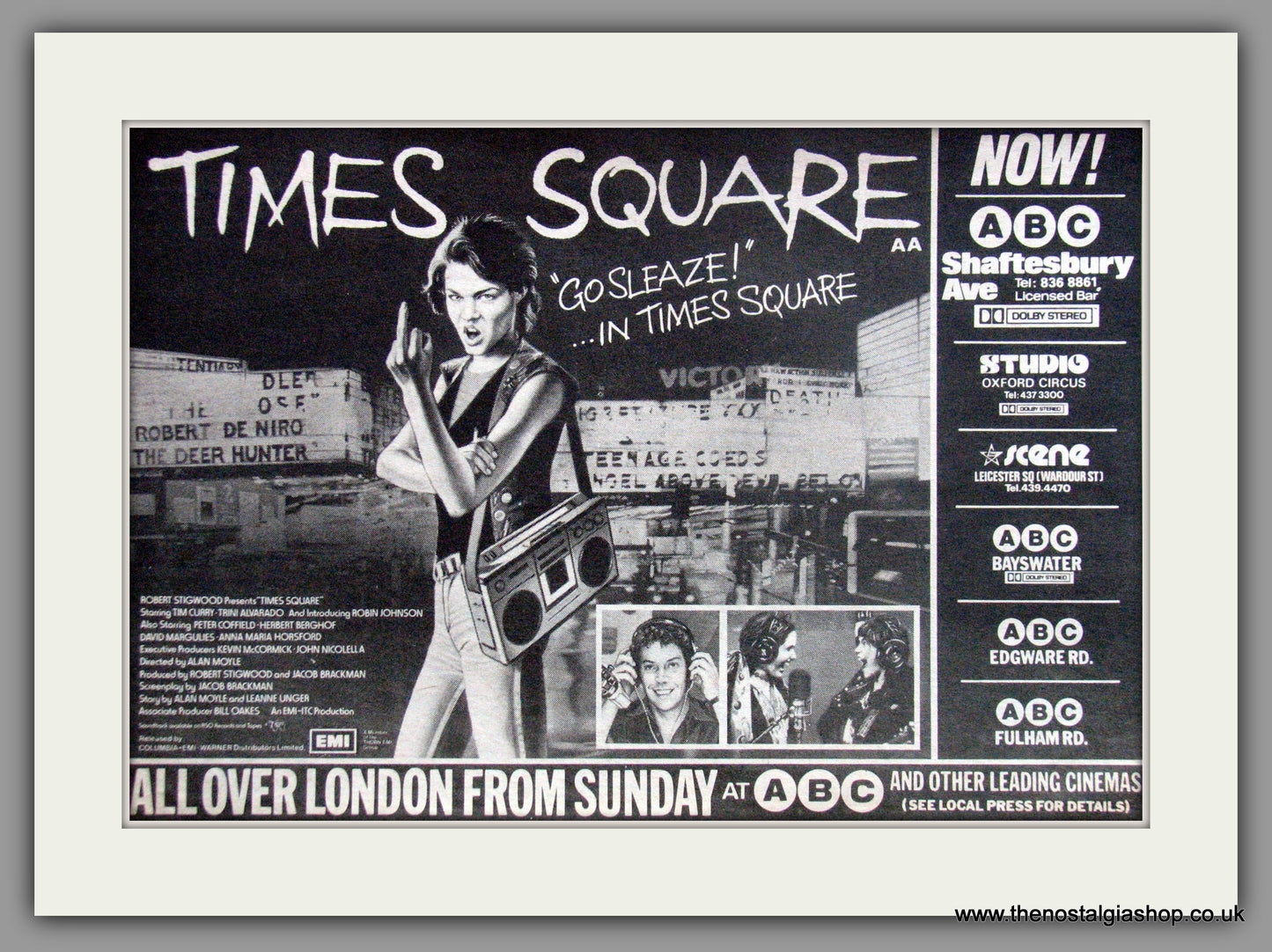 Times Square. Original Advert 1981  (ref AD51879)