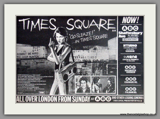 Times Square. Original Advert 1981  (ref AD51879)