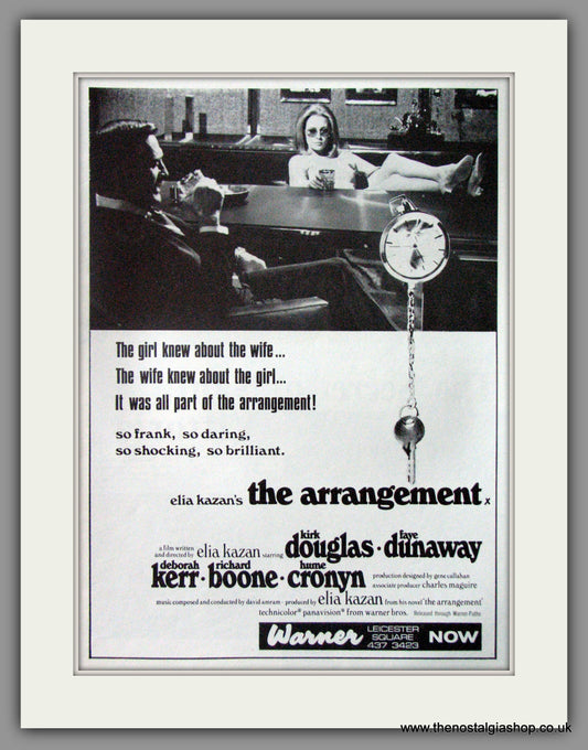 The Arrangement. Original Advert 1970  (ref AD51888)