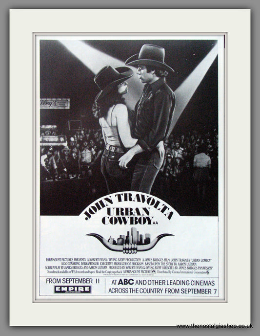 Urban Cowboy. Original Advert 1980  (ref AD51892)