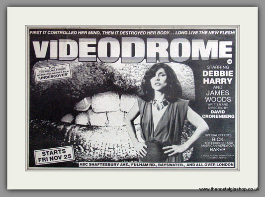 Videodrome. Original Advert 1983  (ref AD51905)