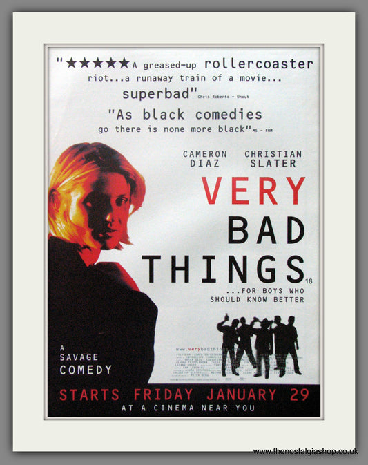 Very Bad Things. Original Advert 1999  (ref AD51909)