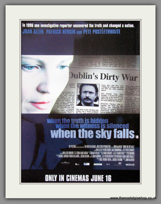 When The Sky Falls. Original Advert 2000  (ref AD51986)