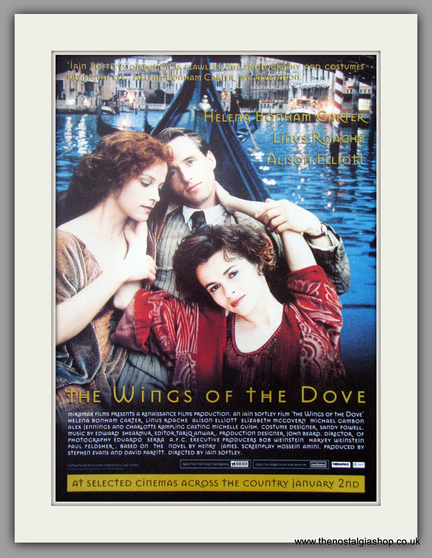 Wings Of The Dove (The). Original Advert 1998  (ref AD51990)