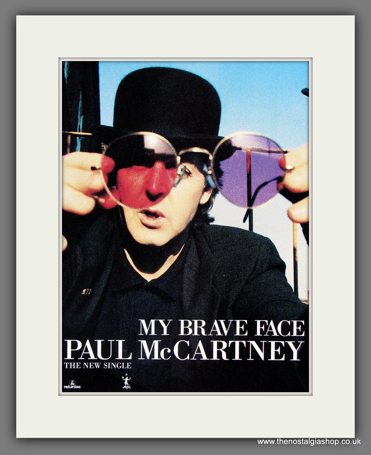 Paul McCartney My Brave Face. 1989 Original Advert (ref AD55826)