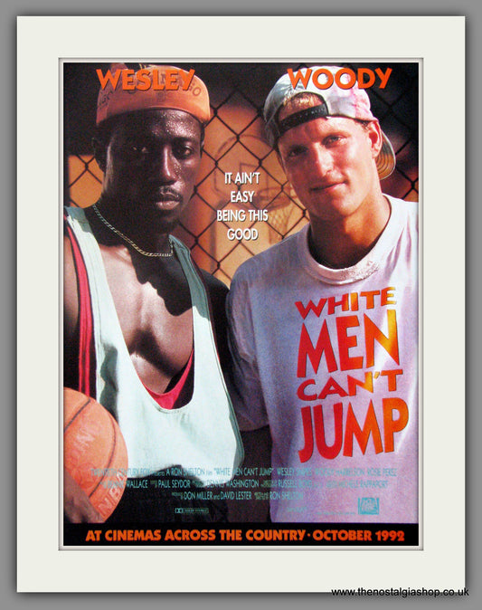 White Men Can't Jump. Original Advert 1992  (ref AD51996)