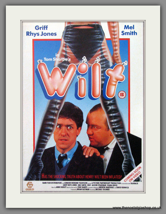 Wilt. Original Advert 1990  (ref AD51998)