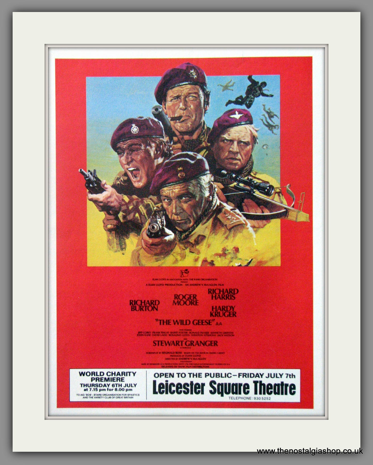 Wild Geese (The). Original Advert 1978  (ref AD52122)