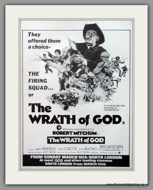 Wrath Of God (The). Original Advert 1973 (ref AD52276)