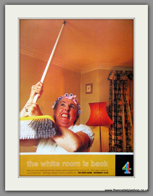 White Room Is Back (The). Original Advert 1996 (ref AD52278)