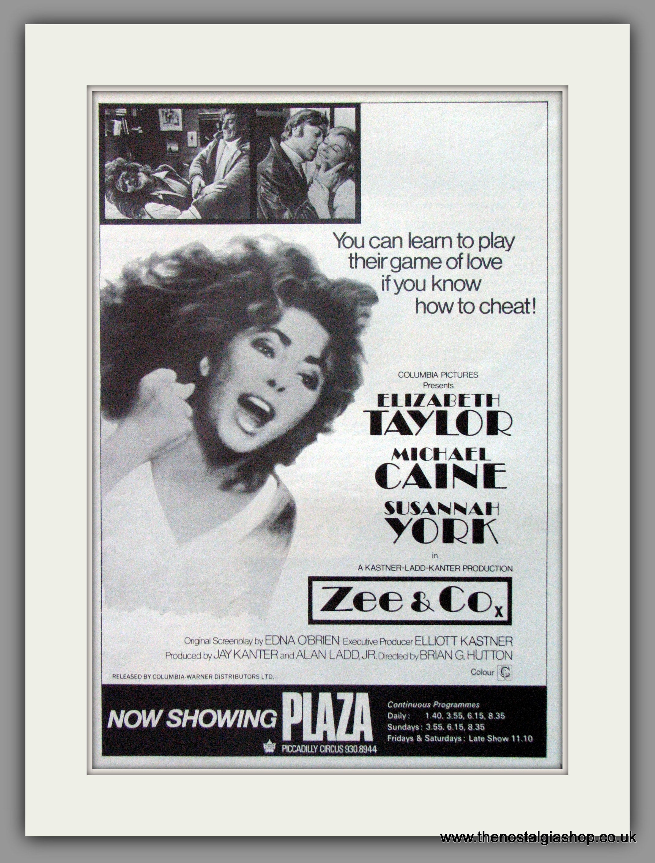 Zee & Co. Original Advert 1972 (ref AD52325) – The Nostalgia Shop