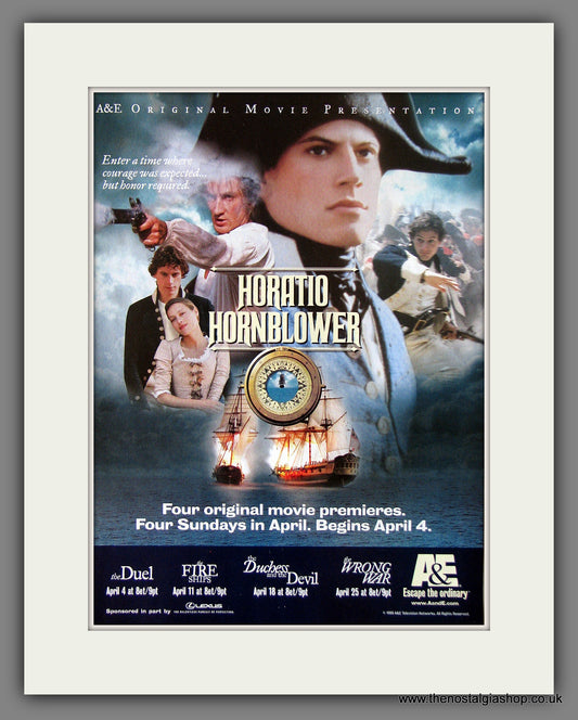 Horatio Hornblower. 1999 Original advert (ref AD55927)