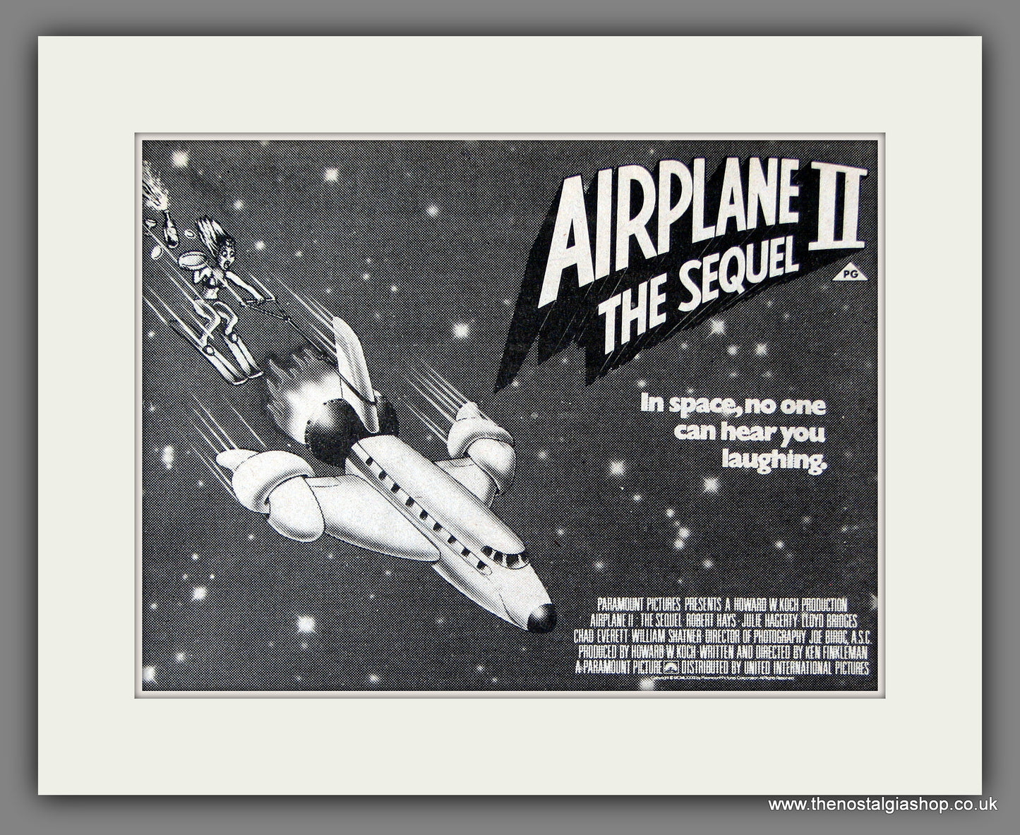 Airplane II The Sequel. Original Advert 1983 (ref AD55951)