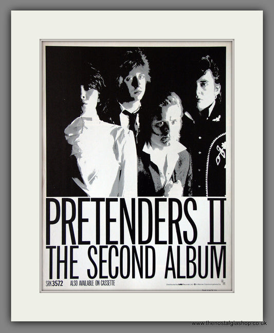 Pretenders. II. 1981 Original Advert (ref AD55864)