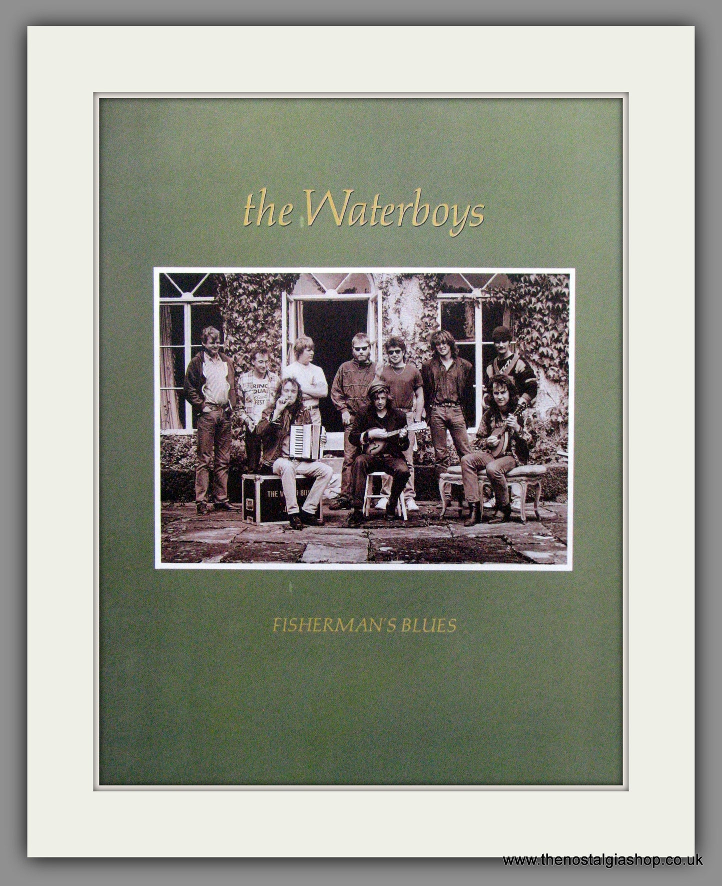 Waterboys (The) Fisherman's Blues. 1988 Original Advert (ref AD51036)