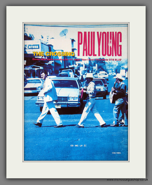 Paul Young. The Crossing. 1993 Original Advert (ref AD55875)