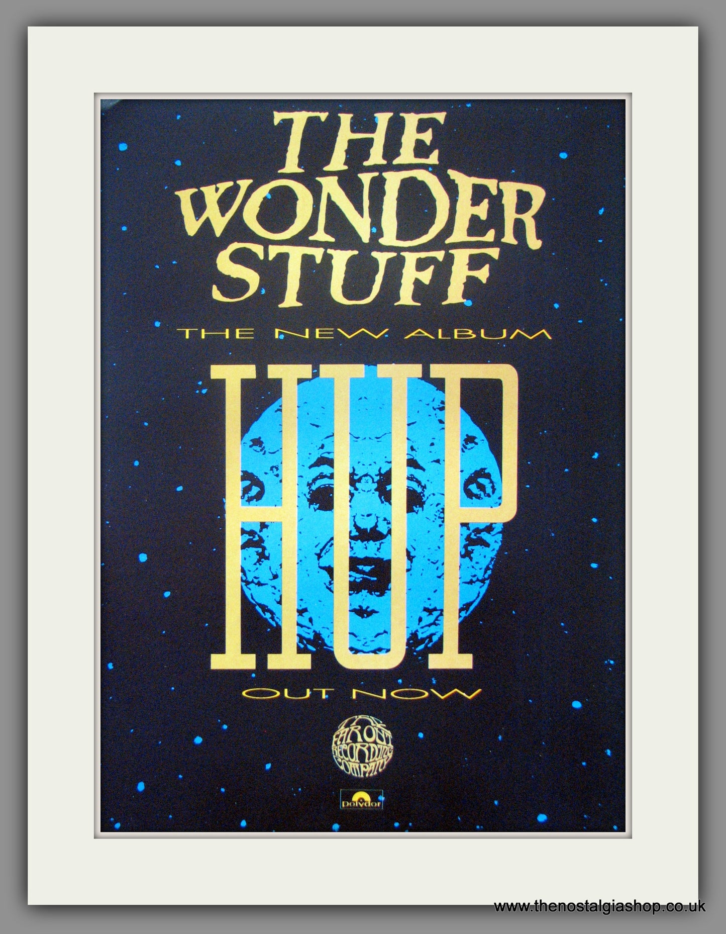 Wonder Stuff (The). HUP. 1989 Original Advert (ref AD51175)