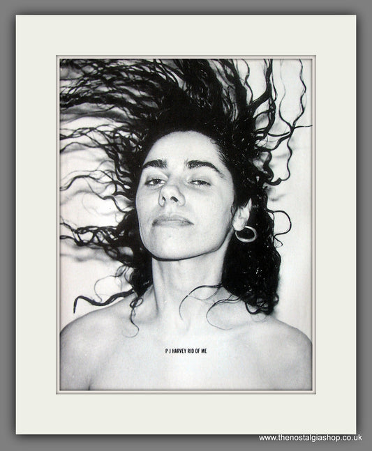 P.J. Harvey. Rid Of Me. 1993 Original Advert (ref AD55895)