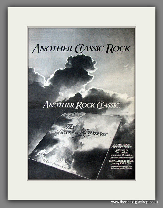 London Symphony Orchestra (The) The Second Movement. Original Advert 1979 (ref AD13510)