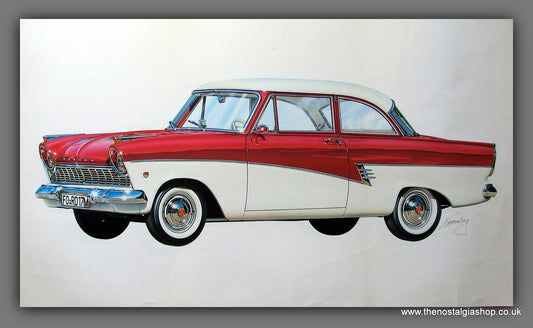 Ford Taunus 17 M 1958. Print.