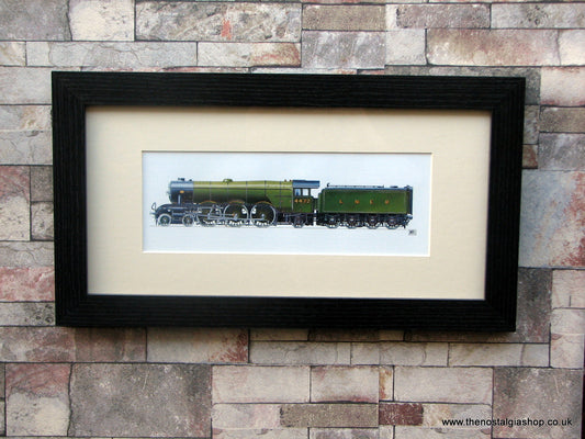 Flying Scotsman No. 4472. Framed Railway Print.