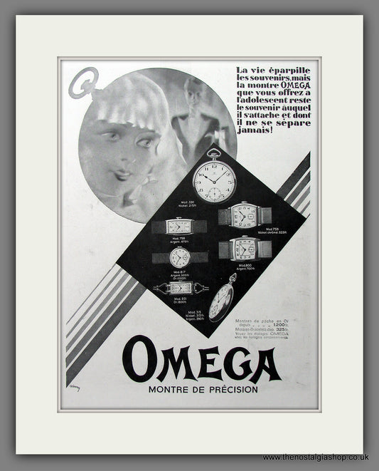 Omega Watches. Original French Advert 1931 (ref AD13339)