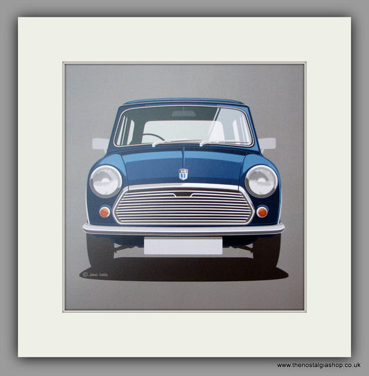 Mini.  Mounted print.