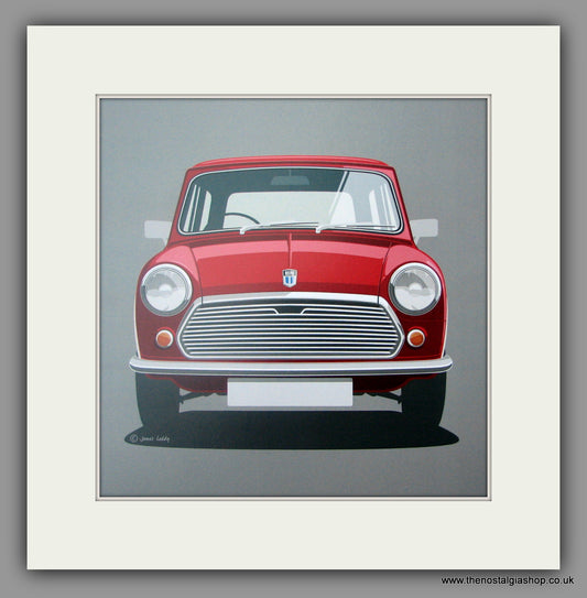 Mini.  Mounted print.